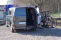 Swivel arm  towball bike carrier