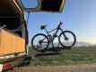 Swivel arm  towball bike carrier