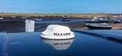 The Maxview Roam 3G, 4G & 5G WiFi system provides WiFi  for motorhomes