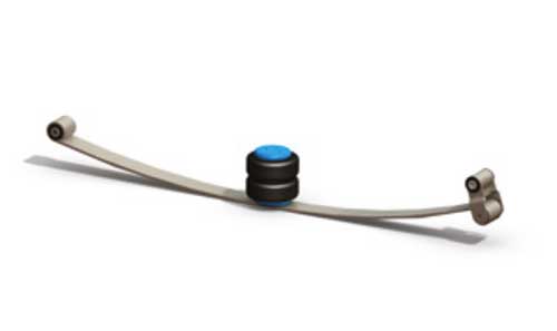 Motorhome Suspension Rear SemiAir Comfort Fitted - (Fiat Leaf Sprung Chassis)