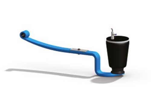 Motorhome Suspension Rear FullAir 2C Fitted - (MBS AL-KO AMC Chassis Twin Axle)