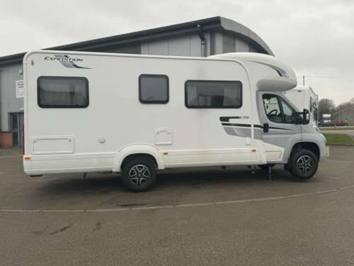 Easy Camp Auto Leveling System for Motorhomes fitted